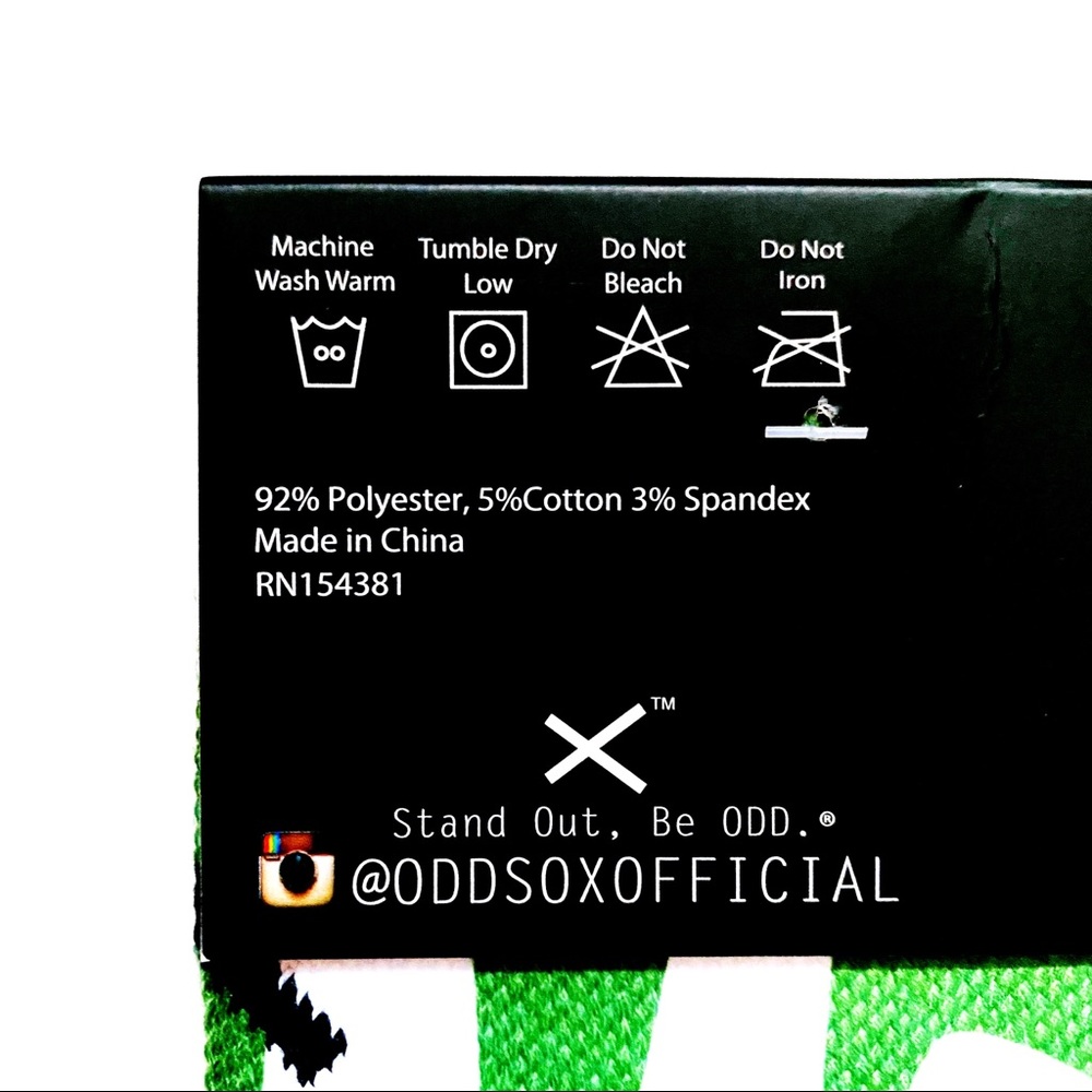 Retro Mountain Dew Soda Odd Sox Crew Socks - Picture 7 of 7